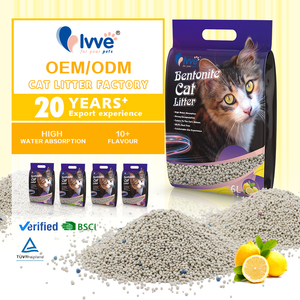 Bonne vente Chine Pet Supplies Litière pour chat 10kg <span class=keywords><strong>Betonite</strong></span> Litière - Product Image 1