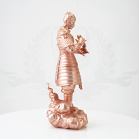 Sculptures métalliques personnalisées, en métal, souvenir, 4 cm
