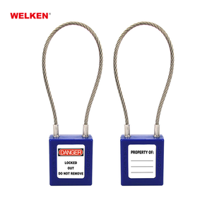 Proveedor de China, gran oferta, <span class=keywords><strong>candado</strong></span> de seguridad de bloqueo de longitud de Cable ajustable personalizado con llaves - Product Image 4