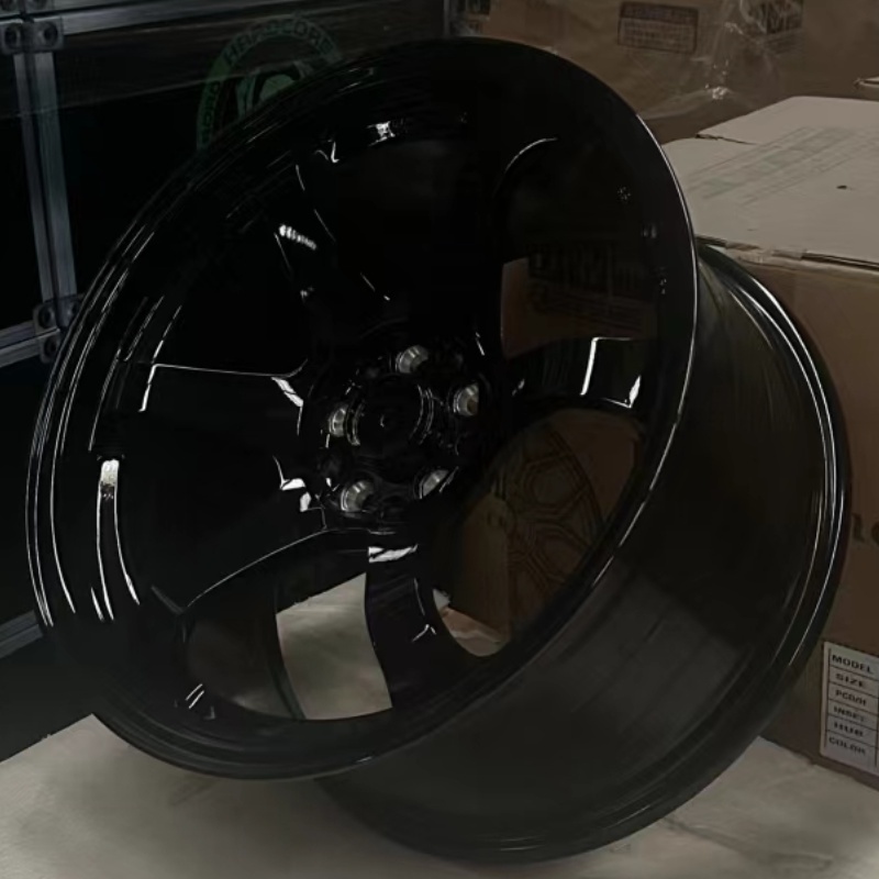 Aftermarket Aluminium Alloy Deep Concave Car Wheels Rims 17 Inch 5 ...