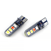 A80 T10 LED-Lampe rot weiß grün blau Band läuft Canbus W5W 8SMD Blitz 12V