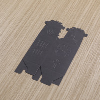 Lanterne de maison hantée OEM ODM, boîte en papier Halloween découpée sur mesure pour emballage haut de gamme de bonbons ou de farces et d'événements