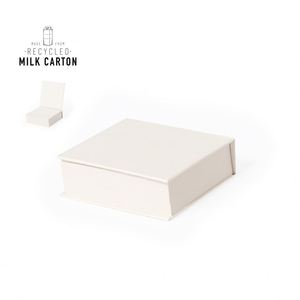 Nuevo Porta Blocs de Notas Ecológico Hecho con Cartón de Leche Reciclado y Aluminio, Material de Tela - Product Image 1