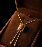 Collar de Latón con Ojo de Tigre Cuadrado, Certificado CE Rohs, para Mujer, Personalizado, Regalo para el Día de la Madre, Navidad