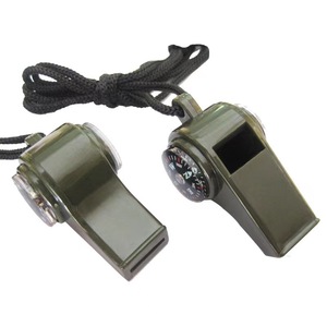 Silbato táctico <span class=keywords><strong>3</strong></span> en 1 para exteriores, termómetro con brújula para acampada y senderismo - Product Image 5