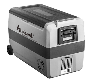 Tủ lạnh <span class=keywords><strong>mini</strong></span> xe hơi Ice Tiger, sử dụng được cho xe tải và gia đình, 12v24v, T36 T50 T60, làm lạnh nhanh, tiện lợi, có cần kéo - Product Image 1