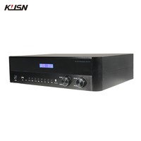 100W + 100W Analog DSP ses güç amplifikatörü 3in1 Karaoke ev sineması KTV ses sistemi odası profesyonel Karaoke amplifikatörü