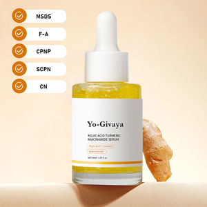 Kojik asit zerdeçal anti-kırışıklık dengeleyici dengeleme kapsül Serum Niacinamide hidrasyon yüz sorunlu cilt gözenek rahatlatır - Product Image 1