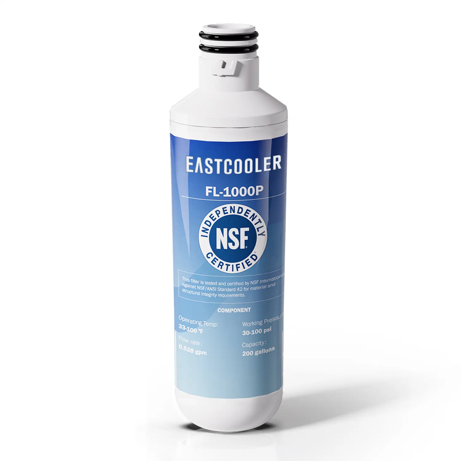 2000 gallons penggantian filter kulkas untuk XWF desain anti bocor NSF bersertifikat cocok untuk merek asli