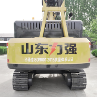 SDLQ LQR154 Crawler Square Rod Rotary Drilling Rig 19m Hydraulique Petite Hauteur Limitée Piling Rig Camion Châssis But