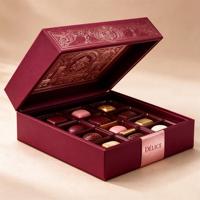 Luxuriöse Schokoladenboxen Verpackung Magnetische Schokoladenbox für Valentinstag und Festgeschenke