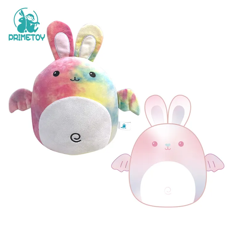 Hot selling cute rabbit/bunny shaped plush toy pillow super soft plush pillow