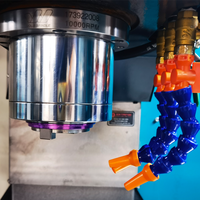 Centre d'usinage CNC vertical mini 4 axes GSK XH7126, fraiseuse CNC robuste universelle simple BT40 haute précision 3,7 kW