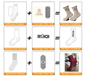 Deporte profesional acolchado diferentes tamaños OEM Nylon algodón tripulación fútbol calcetines antideslizante agarre atlético fútbol Calcetines - Product Image 5