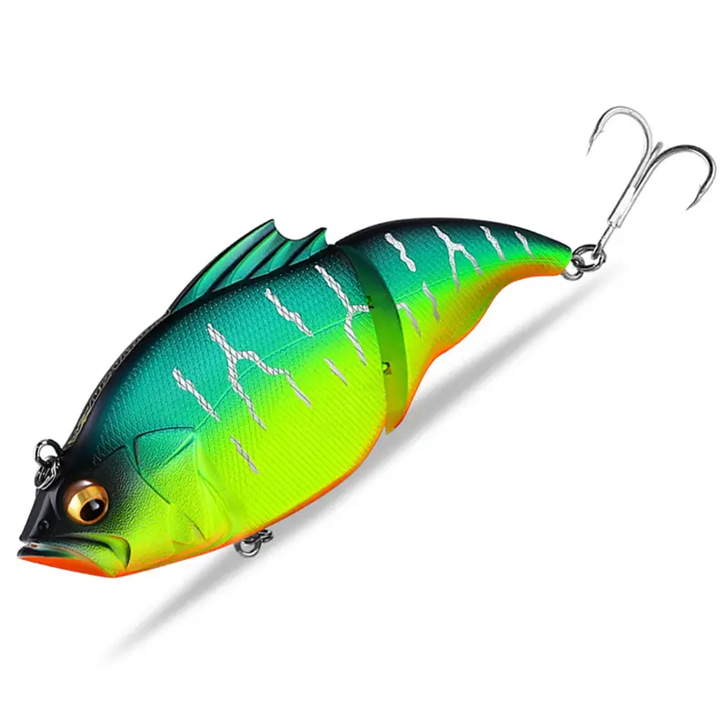 Palmer 115Mm 41G Basvissen Lokken Trillingsaas Verbonden Visaas Plastic Drijvende Swimbait Vib Lokken