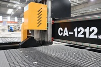 Routeur CNC à bois 3 axes haute vitesse personnalisé 1200x1200mm avec table à vide, moteur 3.2kW et pompe, compatible NC Studio/Mach3/Syntec/RichAuto DSP