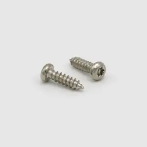 Nickel mạ Pan đầu pin Torx Tự Khai thác ốc vít