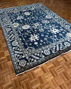 Alfombras de lana anudadas a mano Diseño Ushak Alfombras anudadas a mano de alta calidad Hechas de lana pura Lana hilada a mano Premium - Product Image 2