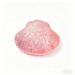 Coquillages marins scintillants à remontée lente, coquilles anti-stress, balles à presser, jouet souple en forme de coquillage pour cadeau - Product Image 5