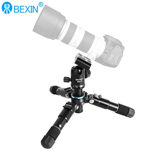 Bexin Table Tripod Aluminum Alloy 3 Section Knob Lock Portable For <b>Digital</b> <b>Camera</b> - Product Image 1