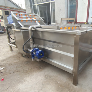 Línea de Lavado de Vegetales Económica, Multifuncional, Automática, de <span class=keywords><strong>Acero</strong></span> Inoxidable 304, con Capacidad de 50-3000 kg/h, para Frutas, Vegetales y Hojas de Moringa - Product Image 3