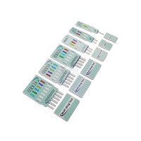 Test rapide multipanneau urinaire CLIA Waived pour AMP/COC/THC/MOP/BZO/MET – Carte de test multipanneau