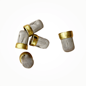 Nhà Sản Xuất Bán Buôn Brass Vòng Lọc Yếu Tố Nhiên Liệu Phun Micro Giỏ Lọc Thu Nhỏ Đồng Bọc Cạnh Lọc Màn Hình - Product Image 1