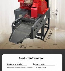 Máquina Doméstica Totalmente Automática para Moler Arroz, Desgranar y Triturar Maíz - Product Image 5