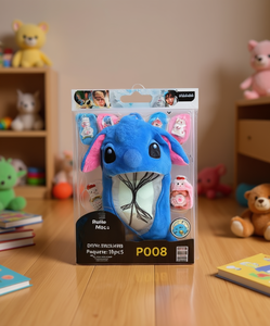 Cappello in Peluche Stitch per Bambini 2-4 Anni P008, Costume Anime Giocattolo - Product Image 2