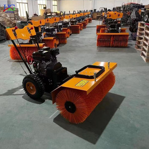Usine vendant professionnel haute qualité essence main pousser balayeuse à neige Machine efficace <span class=keywords><strong>Mini</strong></span> <span class=keywords><strong>tracteur</strong></span> chasse-neige - Product Image 6