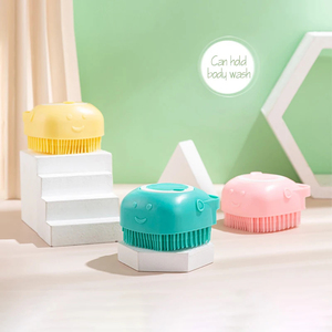 Brosse de nettoyage, brosse de massage pour shampoing, peigne de toilettage, brosse de douche, fournitures de nettoyage, lavage - Product Image 1