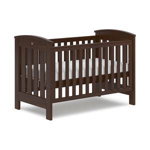 dark wood cot