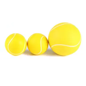 Popularity PU Foam Cute Tennis Stress Ball Custom Promotional Stretchy Stress Ball