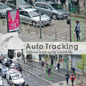 P2P Домашняя безопасность Автоматическая отслеживание PTZ камера ночного видения человеческое Обнаружение движения CMOS датчик купола H.265 Сжатие видео NVR данные - Product Image 6