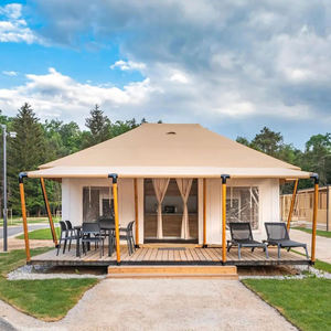 Tienda Safari de lujo impermeable para 1-4 personas al aire libre con baño para acampar en el desierto que parecen casas - Product Image 1
