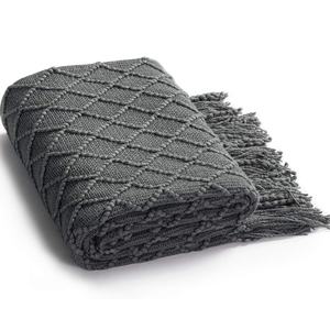 grey throw blanket for sofa
