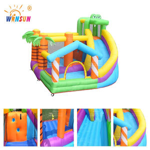 Château gonflable WINSUN, château gonflable commercial, trampoline gonflable, toboggan combiné pour location de fête - Product Image 3