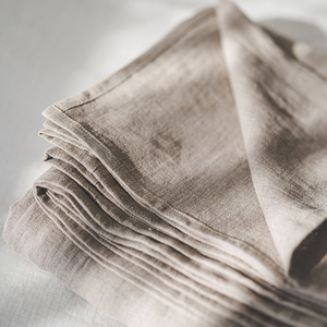 Bộ ga trải giường bằng vải lanh cao cấp Pháp, thân thiện với da, kích thước <span class=keywords><strong>King</strong></span> <span class=keywords><strong>size</strong></span>, chất lượng hữu cơ, in họa tiết, dành cho khách sạn và phòng ngủ - Product Image 3