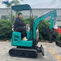 Mini-excavatrice robuste avec composants en acier trempé pour des performances industrielles durables, excavatrice sur chenilles professionnelle