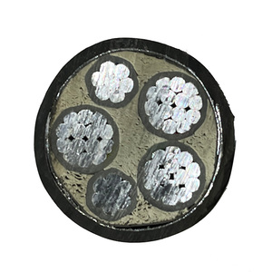 YJLV22 장갑 알루미늄 코어 전원 케이블 1kV XLPE 절연 중장비 산업용