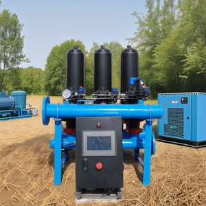 Système de filtration <span class=keywords><strong>à</strong></span> disques <span class=keywords><strong>à</strong></span> rétrolavage automatique 20m³/<span class=keywords><strong>h</strong></span>, 120 mailles, auto-nettoyant, 1kW pour irrigation goutte <span class=keywords><strong>à</strong></span> goutte agricole, garantie 1 an - Product Image 3