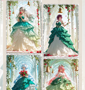 MIYUN A5 Size Waifu ART Boards Mixed Anime Girls Collection Cards Game Trading Cards Colored Paper Booster Box - Product Image 6