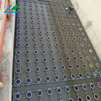 Diffuseur à disque à bulles fines industriel pour le traitement des eaux usées, membrane EPDM anti-colmatage, aérateur à microbulles