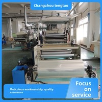 Laminateur DMD Tengtuo Machinery TT-SFH2000 : Chargement/déchargement pratique, déroulage de matériaux, excellente adaptabilité, utilisation en menuiserie