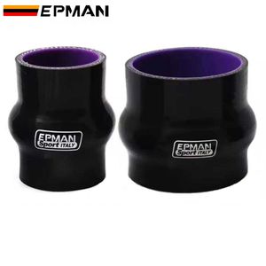 Tuyau en silicone EPMAN, tuyau d'<span class=keywords><strong>intercooler</strong></span> droit HUMP, tuyau de couplage droit turbo, tuyau de radiateur en caoutchouc pour Civic VW MK7 EP-SSTF - Product Image 1