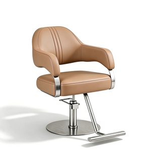 Unique design Nordic Style Salon Portable Hair Salon Styling <b>Chairs</b> with Footrest Barber <b>Chair</b> for Barbershop - Product Image 6