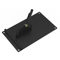 Support de bâton d'alignement pour entraînement de swing de golf, plaque d'angle réglable, aide à l'entraînement du plan de swing pour le putting et la cible de précision au golf