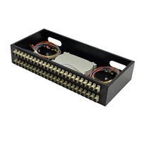 Panneau de brassage fibre optique 2U 48 cœurs SC multimode pour montage en rack ODF, cadre de distribution de fibres OM3 OM4