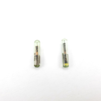 Etiqueta de cristal de identificación de animales RFID para perro y gato, implante de microchip, tubo de vidrio inyectable para mascotas