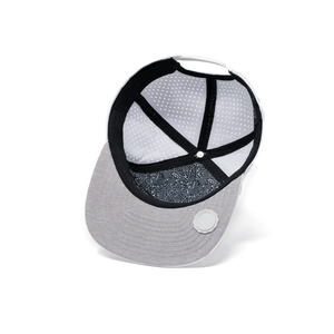 หมวกแก๊ป 7 แผง ปรับขนาดได้ แบบ Snapback หมวกเบสบอล หมวกสั่งทำพิเศษ ลายธงชาติ โลโก้ซิลิโคน หมวกกอล์ฟ ทรงสปอร์ต ปีกแบน ระบายอากาศได้ดี กันน้ำ - Product Image 4